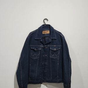 Wrangler Blue Denim Jacket Classic Style
